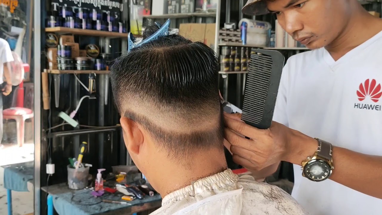 ចង់រៀនកាត់សក់ឲបានស្អាតសូមទស្សនាវីដេអូរបស់ខ្ញុំ