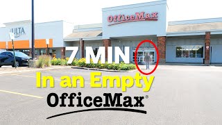 This OfficeMax Is Almost Empty… How Is It Still Open? 😳 Niles, IL