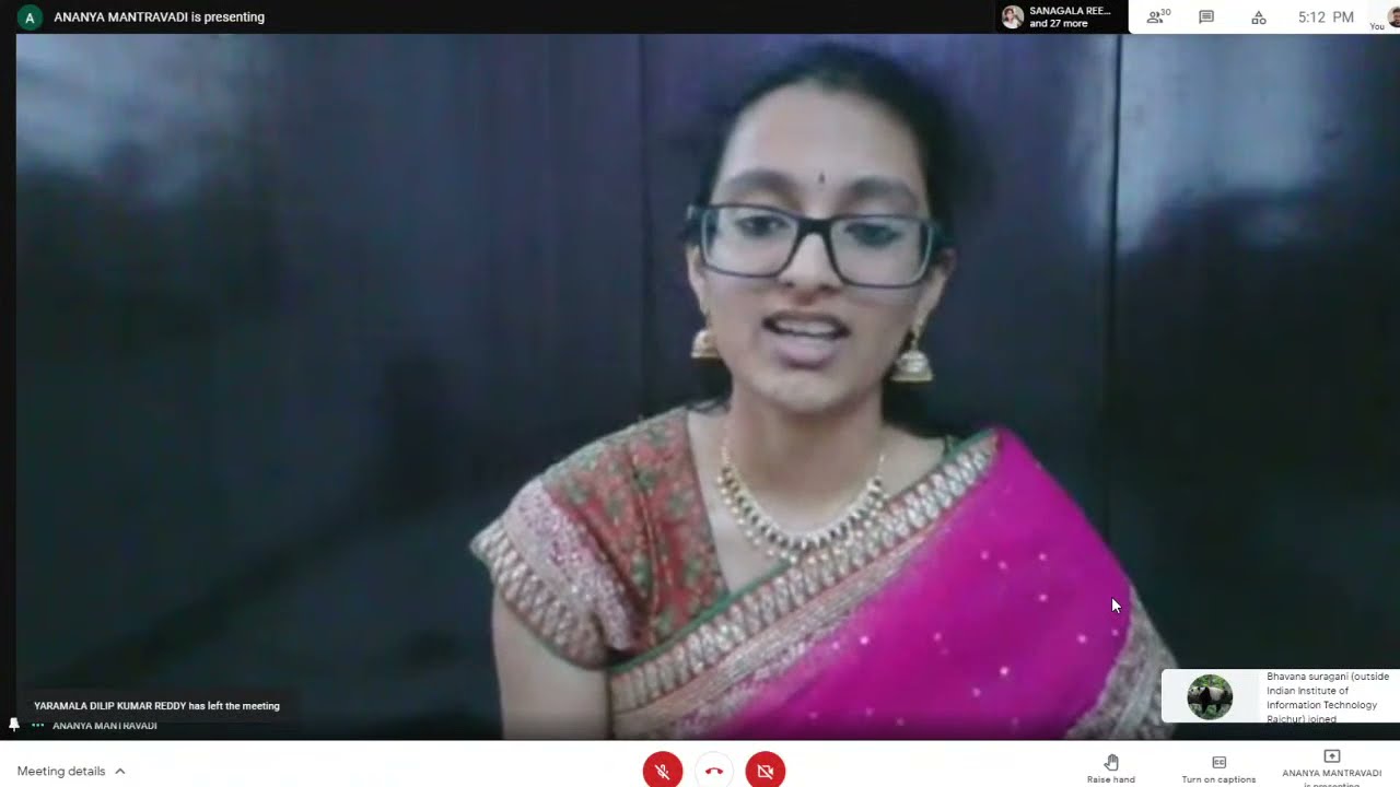 Carnatic Music Session - Finesse (IIIT Raichur)