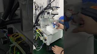 Semi-automatic plane labeling machine #labelingequipment #machine #labeling #labelingmachine