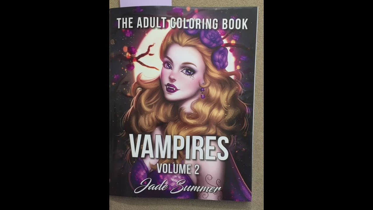 Vampires Volume 2 Jade Summer flip through YouTube
