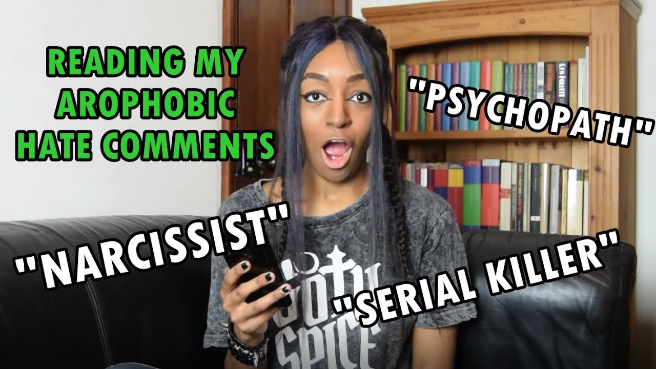 Reading My Aromantic Hate Comments (Arophobia)