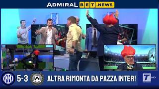 GOL DI INTER UDINESE 5-3: PAZZA RIMONTA DEI NERAZZURRI DI CHIVU A SAN SIRO