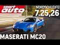 Maserati mc20  nordschleife hot lap 72526 min  sport auto supertest