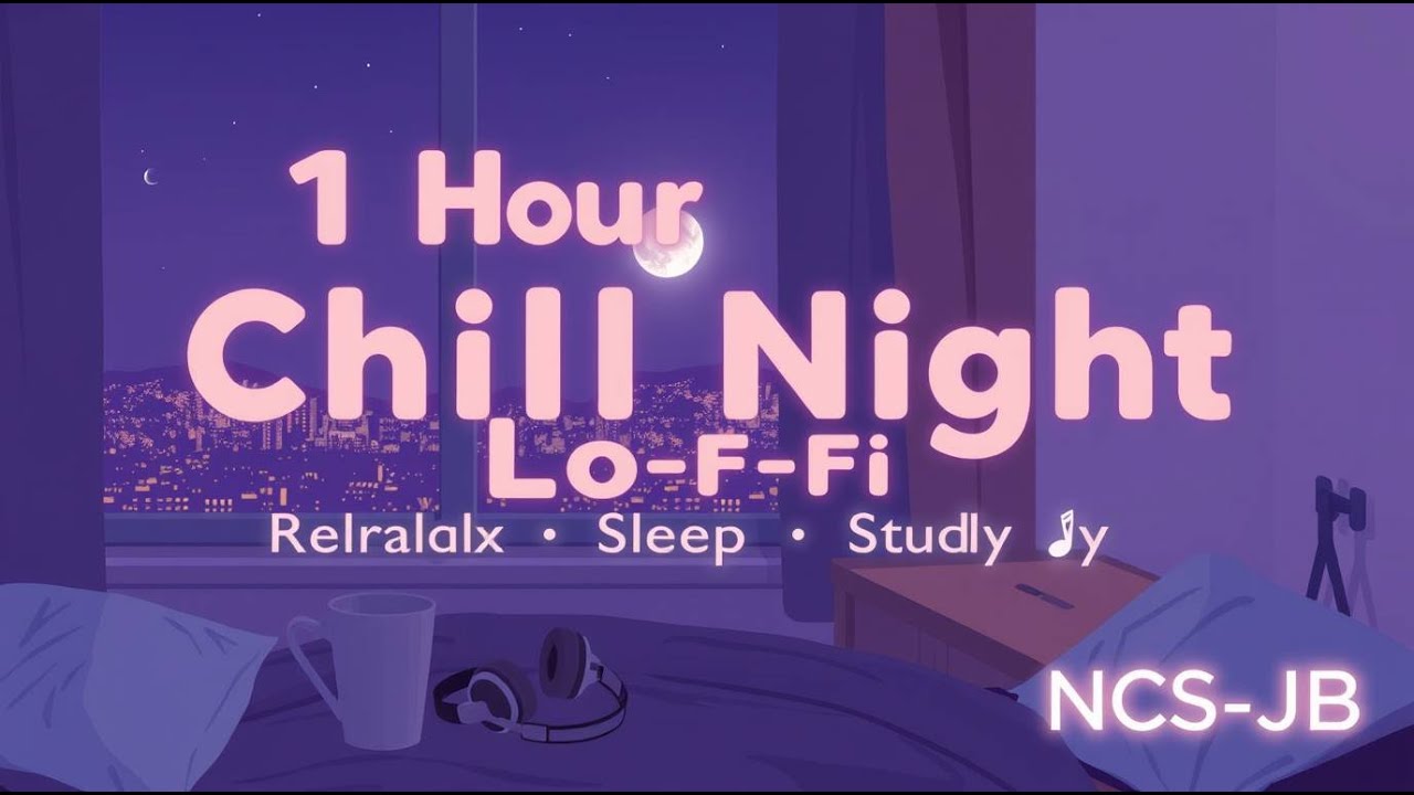 Chill Night 🌙 1 Hour Lo-Fi Beats | Relax • Sleep • Study | NCS-JB No ...