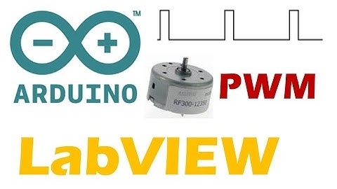 Arduino/LabVIEW: Control de velocidad de un motor por PWM