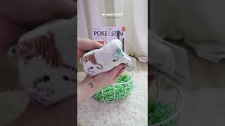 Stuffing my babies, first Easter basket - 4 months old🫶🏻🐇#babysfirst #easter #easter2023 #basket