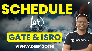 Vishvadeep sir’s Schedule for GATE & ISRO | Vishvadeep Gothi