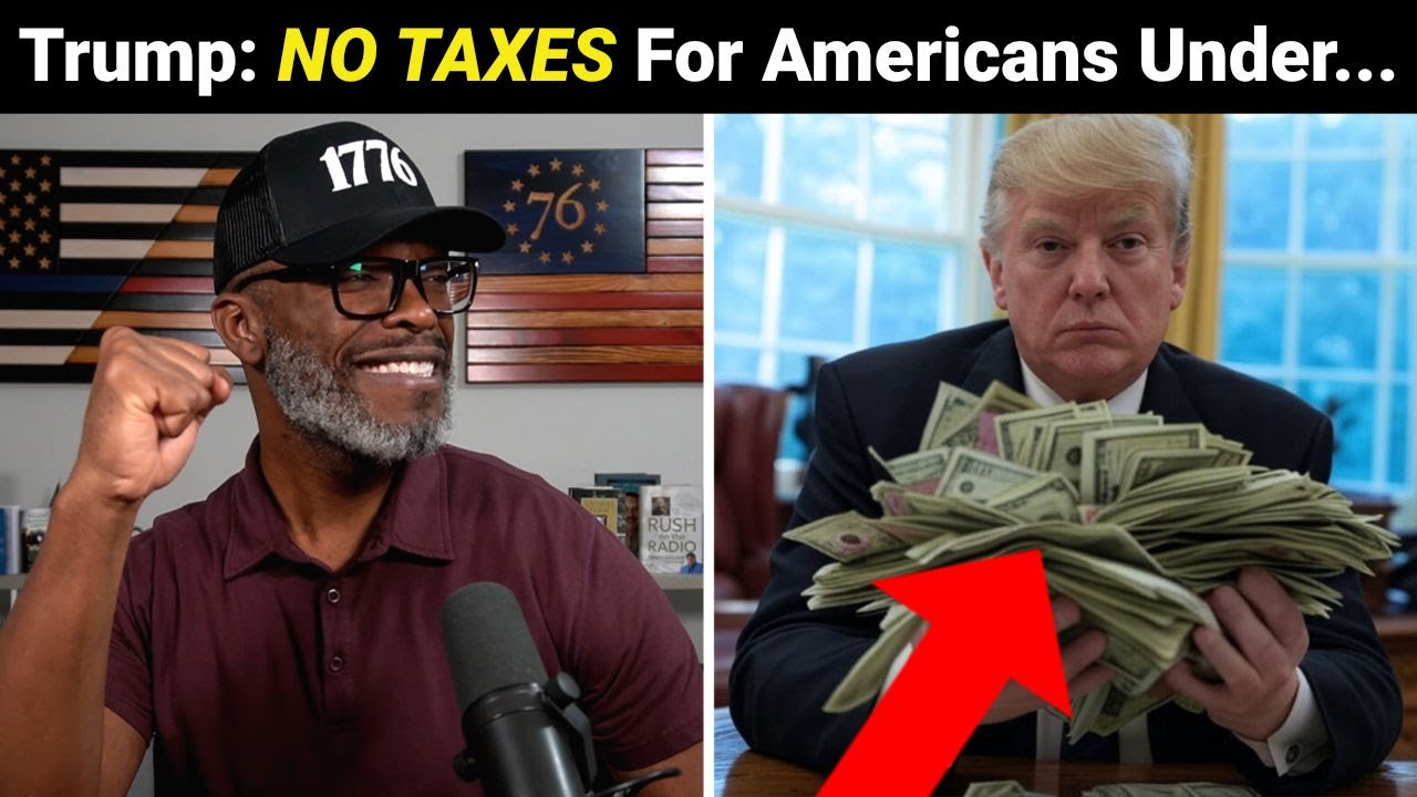 Trump Proposes ZERO TAXES For Americans Making Under $150K!