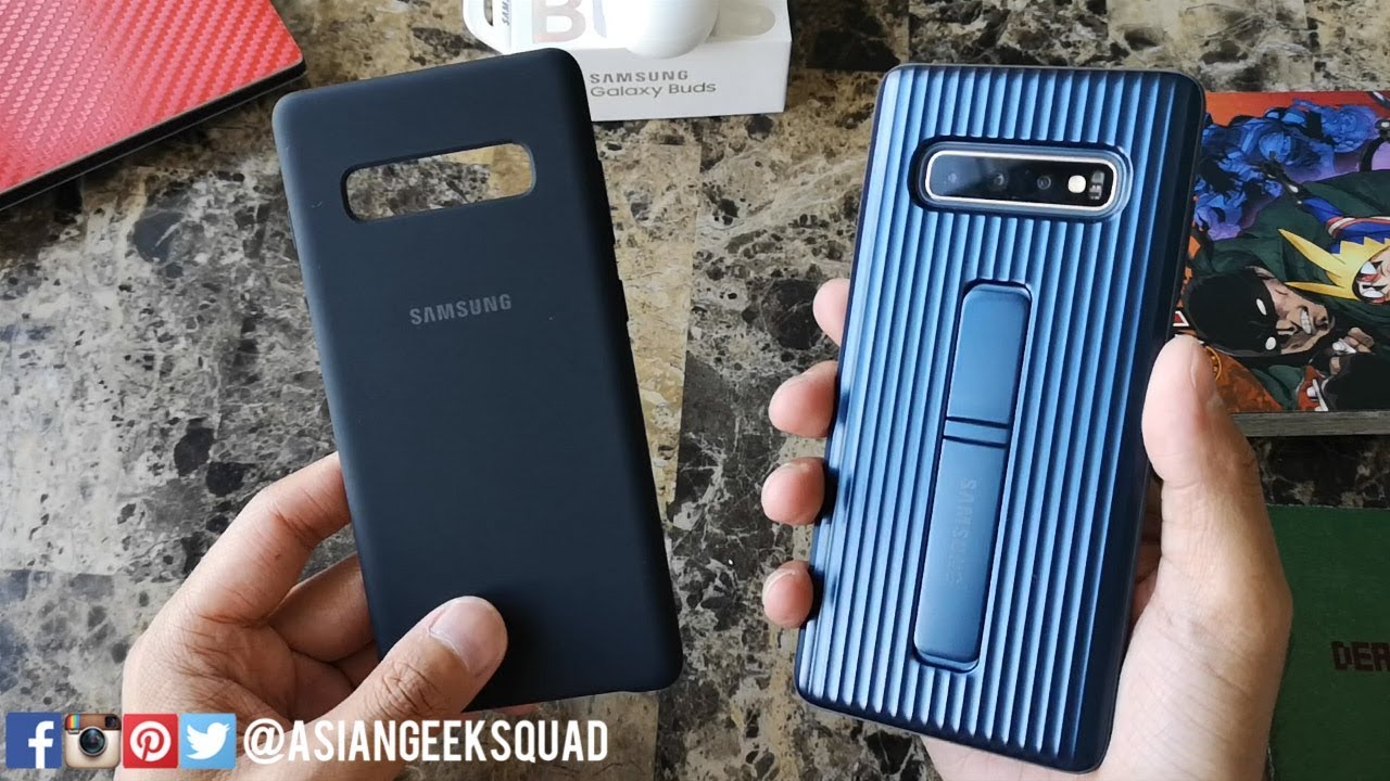 Samsung Galaxy S10+ Samsung Silicone and Rugged Protective Cover Samsung Galaxy S10+ Samsung Silicone and Rugged Protective Cover