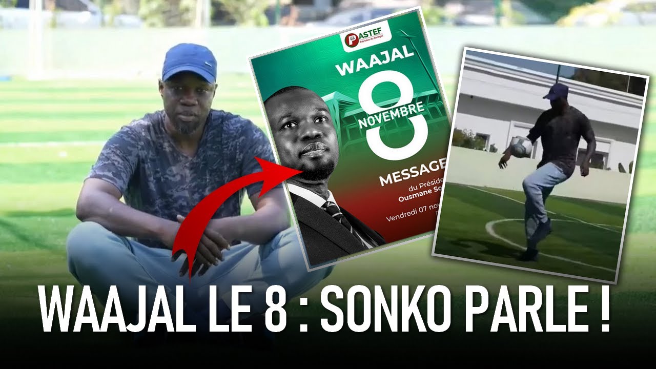 Waajal 8 Novembre - Déclaration d'Ousmane SONKO