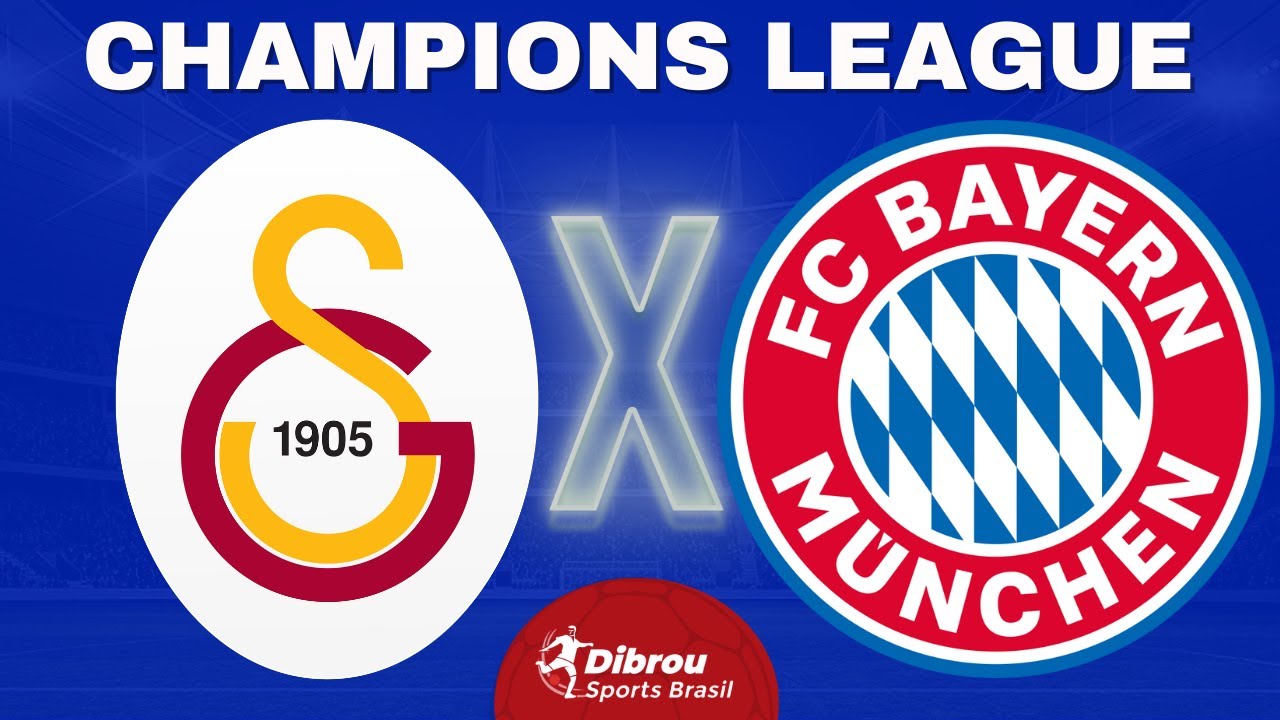 Champions League: Assista ao vivo e de graça ao jogo Galatasaray x Bayern  de Munique