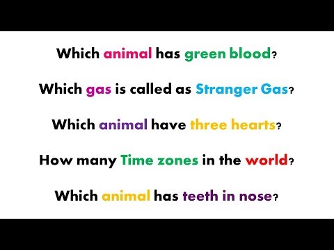 Basic General Knowledge Questions For Kids And Competitive Exams