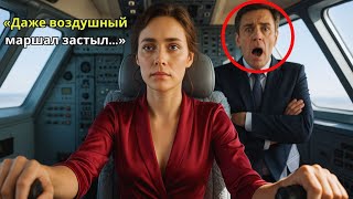 картинка: «Она была всего лишь пассажиркой — но когда пилоты потеряли сознание, маршал замер, наблюдая посадку