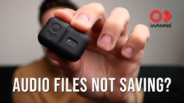 Missing Audio Files - Instamic Troubleshooting