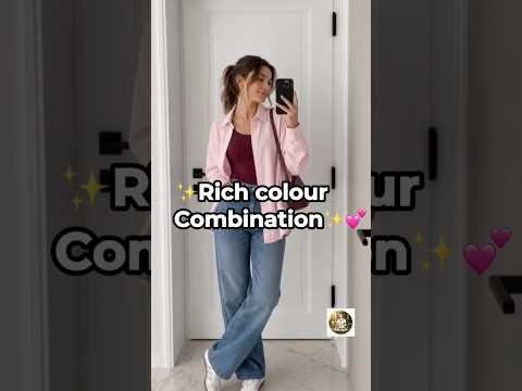 Best colour combination✨#shorts #viral #shortvideo #viralvideo #trending #fashion #style #fyp