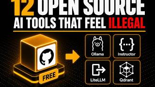 12 Open Source AI Tools That Feel ILLEGAL To Know About