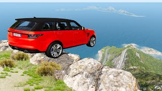 Cliff Drops Crash Compilation - BeamNG.drive