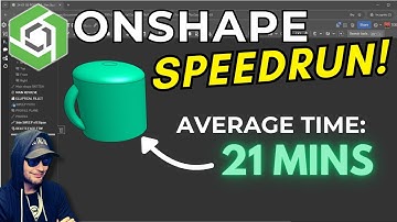 ONSHAPE SPEEDRUN / TUTORIAL - Ellipse, Pierce, and Sweep!