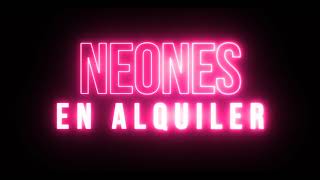 Increíbles Neones Led De Alquiler