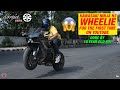 KAWASAKI NINJA H2 WHEELIE DONE BY 18 YEAR OLD BOY - FIRST TIME ON YOUTUBE !! 😍😍😍