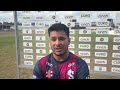 Ricardo Vasconcelos Discusses Middlesex Defeat