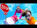 Ellie and Jimmy Dive into the Ultimate Swimming Pool Challenge!