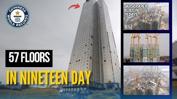 How China Built 57 STORY skyscraper in Just 19 Days: Marvel That Shocked the World!