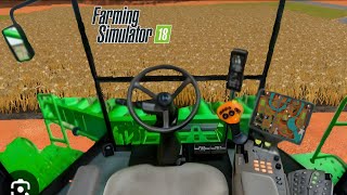 FS 18 Wheat Harvester Mowing Gameplay &amp; Farming Simulator 18 Gameplay Timelapse #fs18