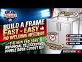 End Zone BBQ Universal Double Door Cutout Kit - No Cutting