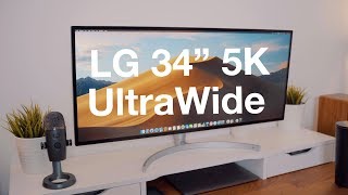 hands-on with lg's $1,500 ultrawide 5k display (34wk95u)