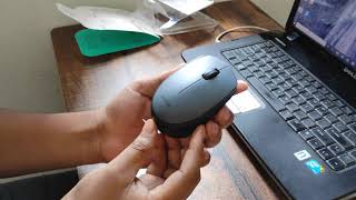 Logitech M171 Wireless Mouse Grey/Black Unboxing and Review