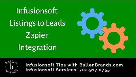 Infusionsoft L2L Zapier integration