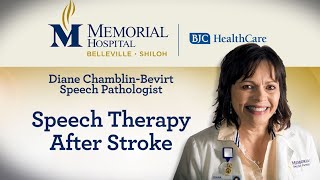 Speech Therapy After Stroke | Memorial Hospital - Belleville and Shiloh, IL