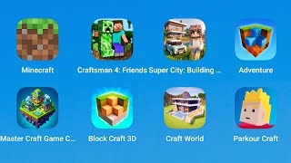 Minecraft,Craftsman 4,Super City Building,Adventure Craft,Master Craft Game,Block Craft,Craft World screenshot 5