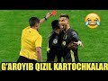 ENG GA'ROYIB VA AHMOQONA HOLATDA QIZIL KARTOCHKA OLIB MAYDONNI TARK ETGAN 5 TA FUTBOLCHI