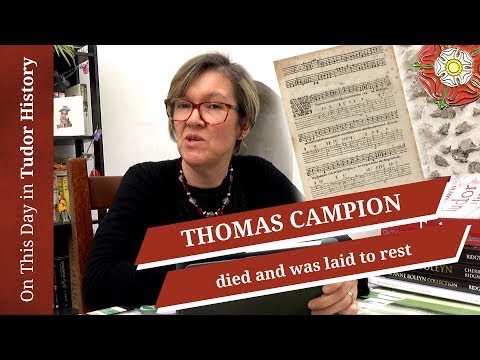 March 1 - Thomas Campion died and was laid to rest
