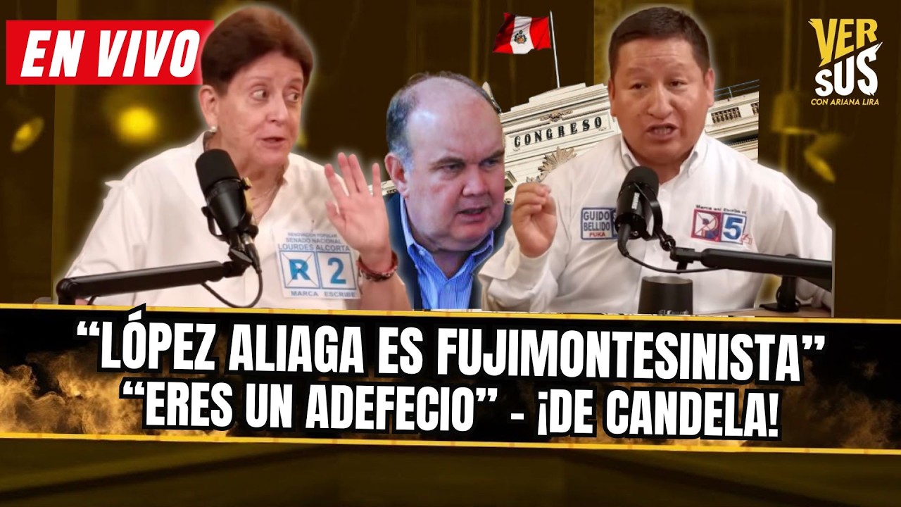 💥 ¡PORKY PACTÓ CON FUJIMOR!? | VERSUS POLÍTICO con Ariana Lira
