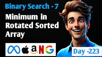 153 Minimum in Rotated Array- Leetcode | Binary Search | Strivers A-Z DSA