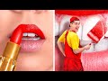 IF MAKEUP WERE PEOPLE || Funny Objects Situations And Crazy Relatable Moments By 123 GO! TRENDS