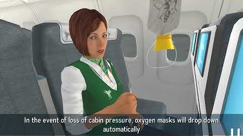 Air Safety World - Safety Coach Oxygen Mask