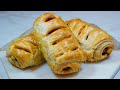 Leftover hot dogs recipe | Hot dogs puff pastry with cheese #167