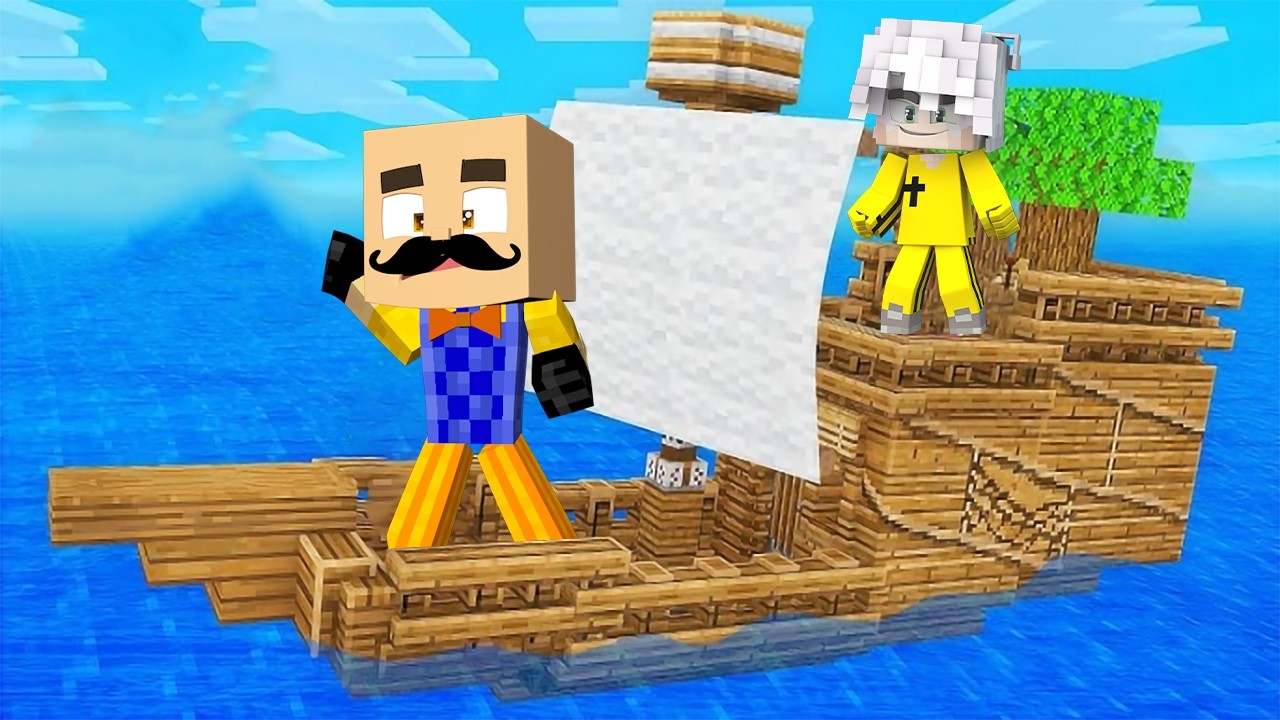 გემზე დახუჭობანა მაინქრაფთში!