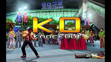(PS2 60fps) KOF 2002 UM Endless #12 - Kyo color edit: "Gold Dust"