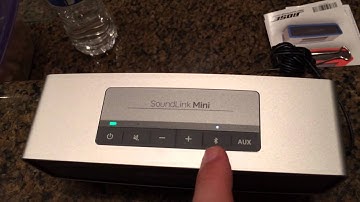 How to play music on the Bose SoundLink Mini from your phone or tablet