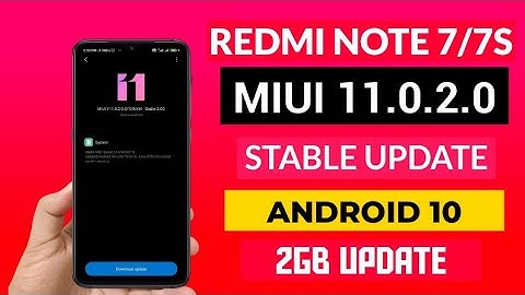 Redmi Note 7/7s Android 10 MIUI 11.0.2.0 Update Rolling Out | New Features | Redmi Note 7 Android 10