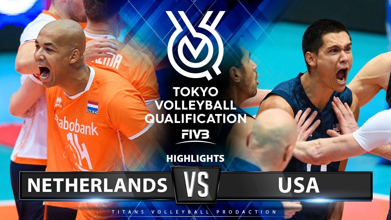 Netherlands vs USA | Highlights Men's OQT 2019 - YouTube