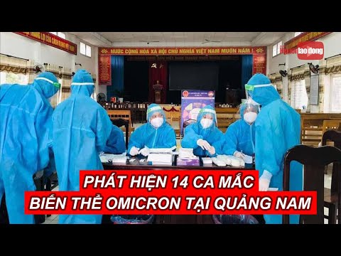 Video Phát hiện 14 ca mắc biến thể Omicron tại Quảng Nam về... - youtube