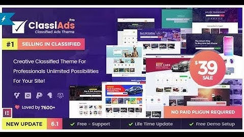 Classiads   Classified Ads WordPress Theme