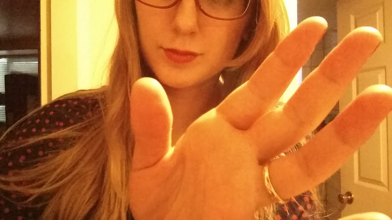 ASMR Role play treating your migraine - why do I have a headache? soft spoken, hand movements